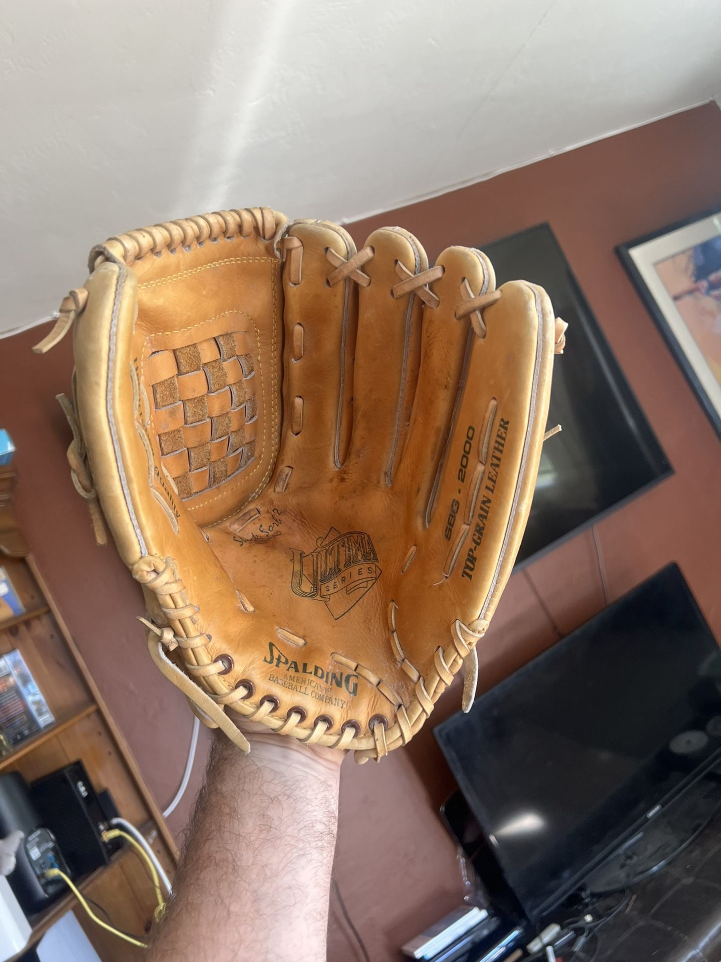 Large Spalding 13” Or Smaller Mizuno Baseball Softball Glove Right Handed Righty Thrower Mitt Large Adult Size 12” Or 12.5”
