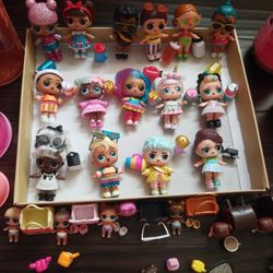 LOL DOLLS and Accessories L.O.L