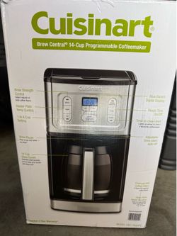 Used only once-Cuisinart   14-Cup Coffee  Maker