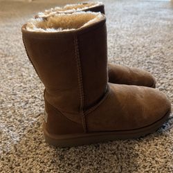 Tan Ugg boots Size 6