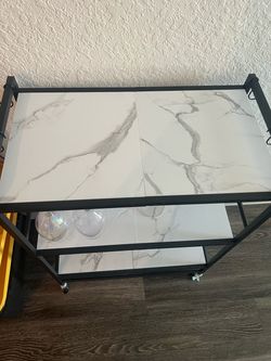 Bar Cart with wheels