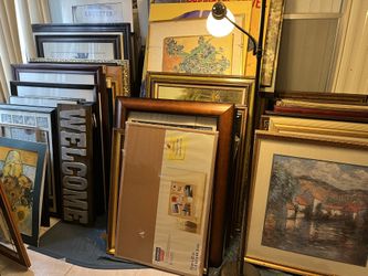 Many Art Picture Frames  Most $5-10 Each 