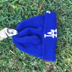 LA DODGERS BEANIE
