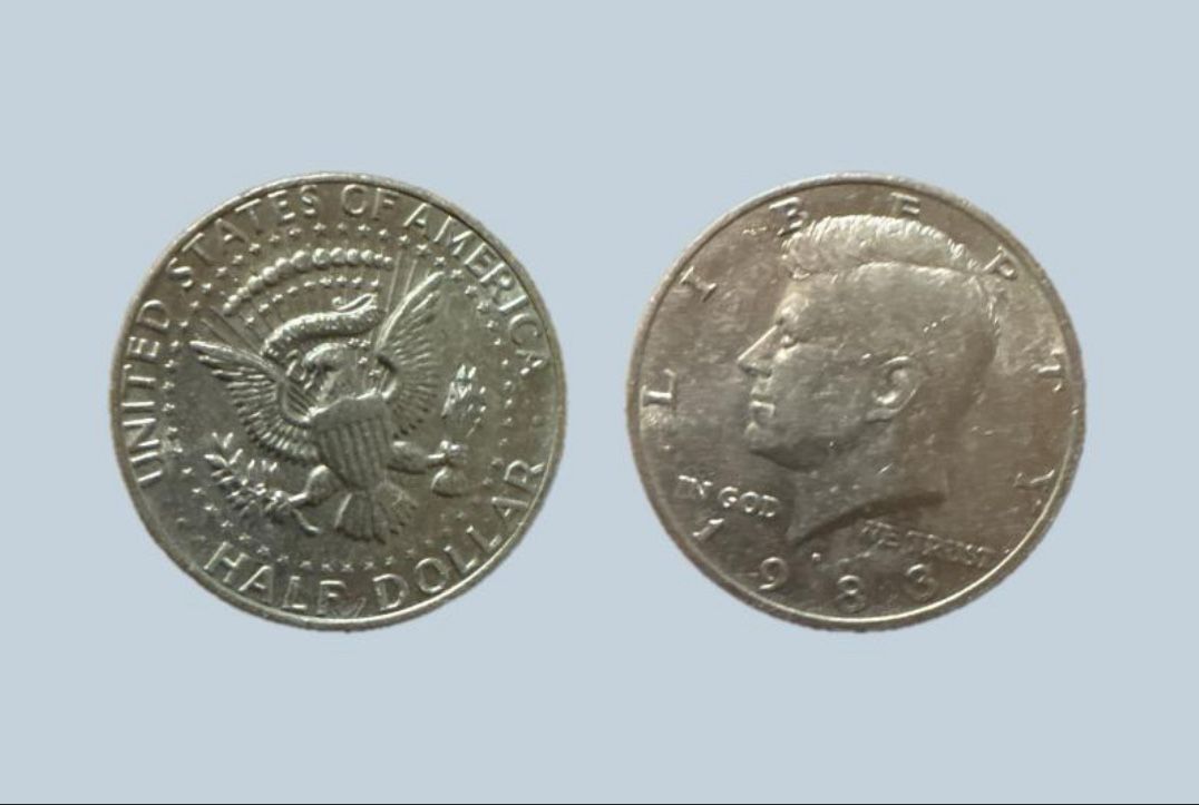 USA ½ dollar, 1(contact info removed)