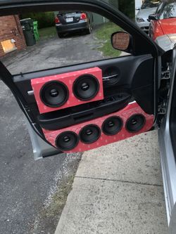 Car audio installs subwoofer rear speakers all installs