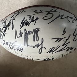 2003 Autographed Miami Dolphin’s 