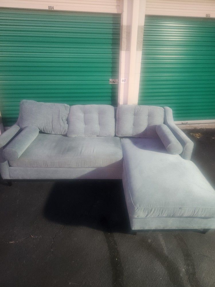 Aqua Sectional Couch For Sales π Delivery Available