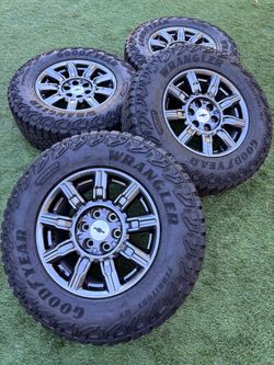 Chevy Silverado rims and tires