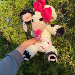 crochet cows