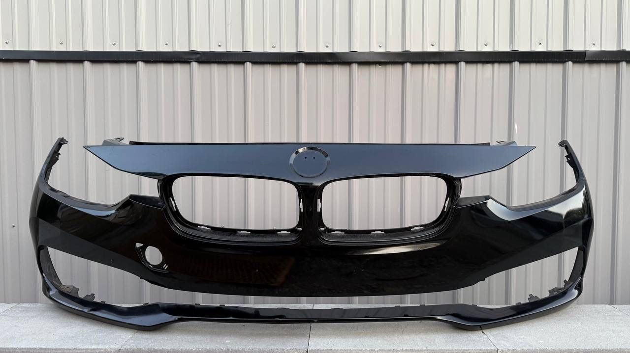 BMW 3 SERIES F30 BLACK FRONT BUMPER ORIGINAL 2016 2017 2018 2019