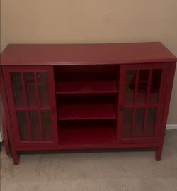 Mueble rojo