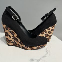 Leopard Heels
