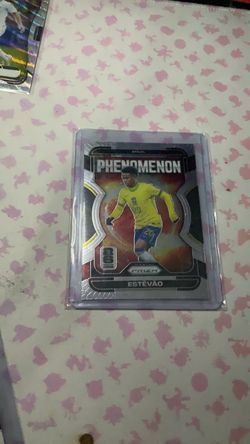 Estévão Panini Prizm Phenomenon Brazil Soccer Card 2026 world cup