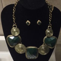 Vintage Style Ethnic Arch Design Jewelry Set 