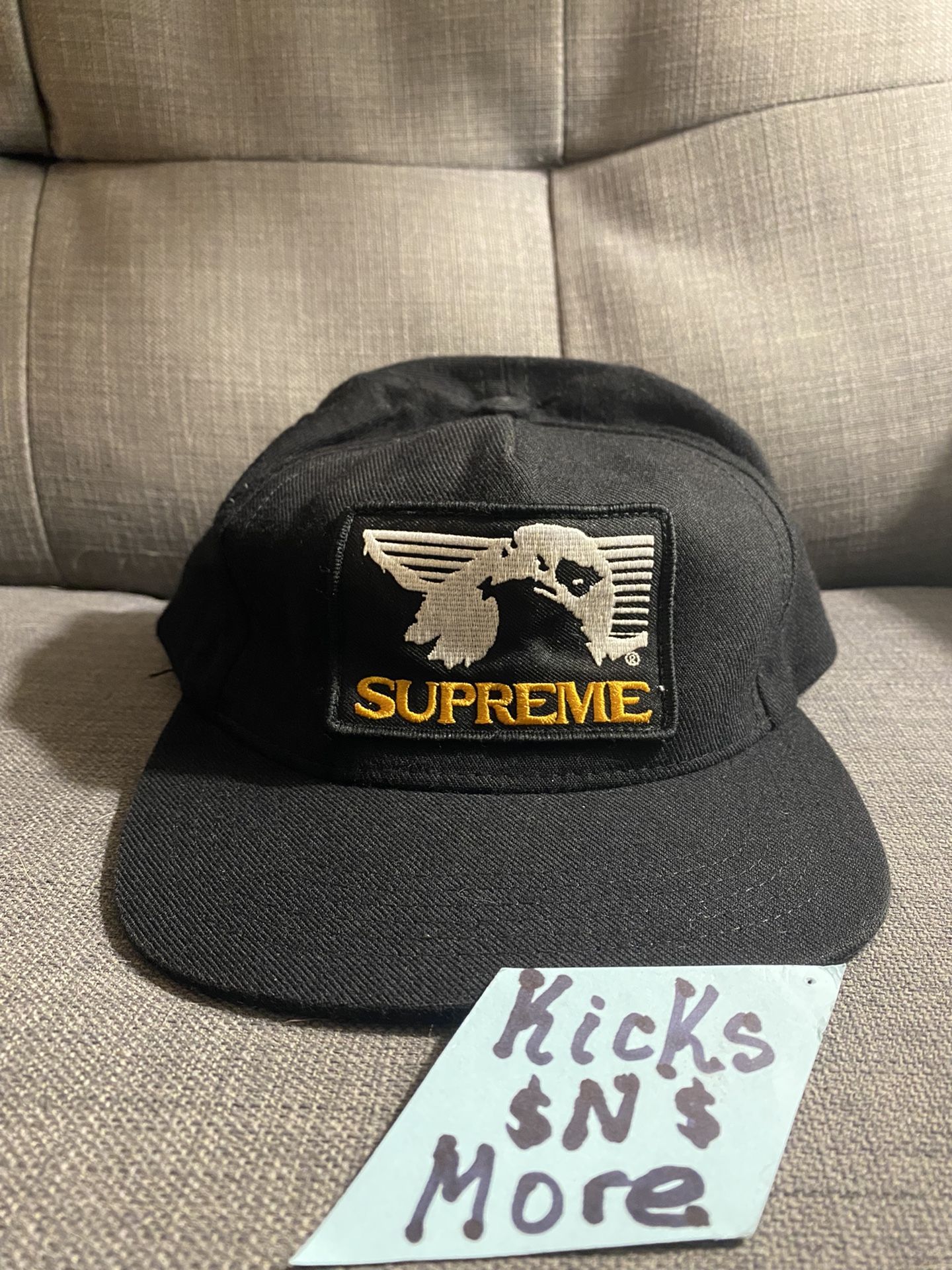 Supreme Eagle Patch SnapBack Hat