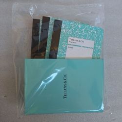 NIB Rare Tiffany & Co. Fragrance Mini Composition Notebooks Set of 3