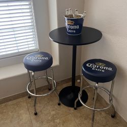 Cocktail Table And Barstools