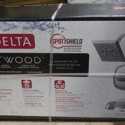 Delta 144770-SP Portwood Rough Included 1Handle 5Spray Tub and Shower w Valve . new  
