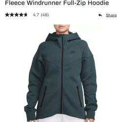 Nike Sportswear Women's Tech Fleece Windrunner Full-Zip Hoodie