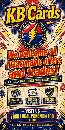 KB Cards — We Welcome All Reasonable Offers & Trades!