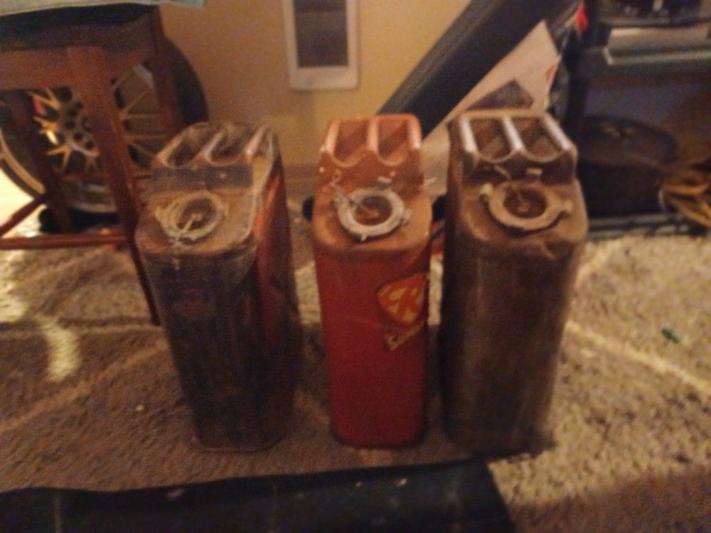 Vintage Gas Cans