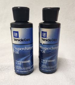 GM SUPERCHARGER OIL