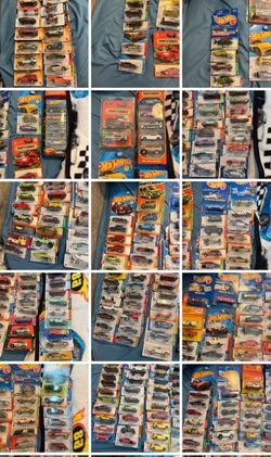 Hot wheels - Matchbox - M2 - Greenlight etc 1/64 carded cars