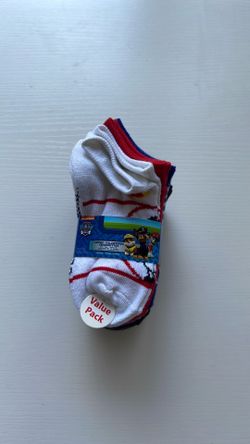 Boys 10 Pairs Nickelodeon Paw Patrol Socks Size 4-6 OF#7