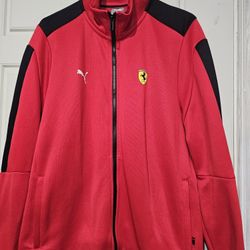 Men's Ferrari Zip Up Jacket