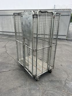 Security Cage / Cart On Wheels