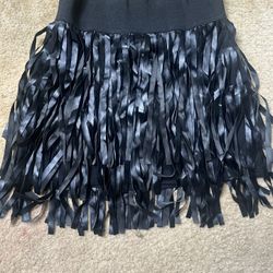 AKIRA Black Ruffled Mini Skirt 