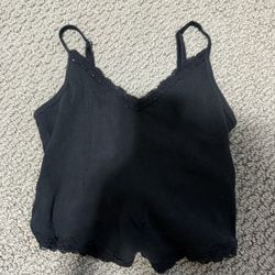 Abercrombie And Fitch Black Tank Top