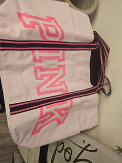 Victoria’s Secret PINK Large Canvas Tote Bag