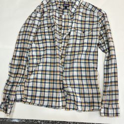 Patagonia Shirt, Mens Large, Organic Cotton