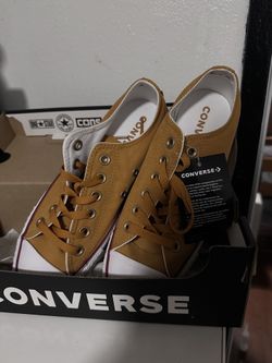 New Mustard Yellow Converse 