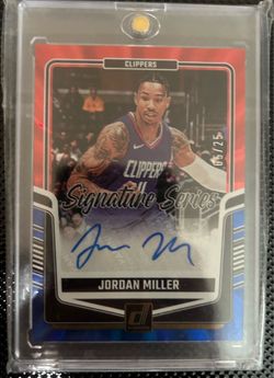 RED AND BLUE HOLLOW LASER Jordan Miller SS-JDM RED AND BLUE HOLO LASER number to 125
