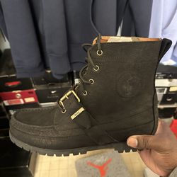Ralph Lauren Polo Ranger Boots… Size 10… Please Read Details