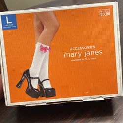 Women’s Black Mary Jane High Heel Shoes 