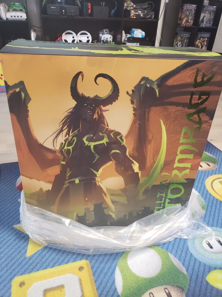 World of warcraft Illidan Stormrage 23" Premium Resin Statue Brand new unopened
