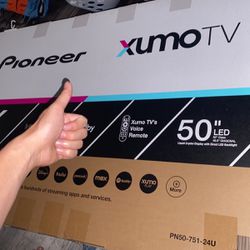 Unopened 🔥 4k Pioneer Xumo 50 Inch Tv