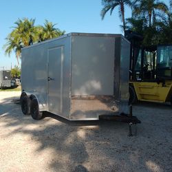 Trailer Source 7 x 12 Enclosed Cargo Trailer 7k