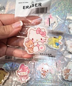 New Hello Kitty & Friends Erasers - $1.25 Each