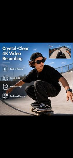 OhO Sunshine Smart 4K Camera Sunglasses
