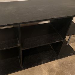 Black Wooden Shelf 