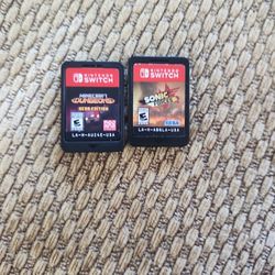 Nintendo Switch Sonic Forces And Minecraft Dungeons Herd Edition 