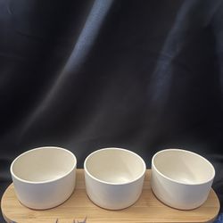 3 Serving Snack Bowls