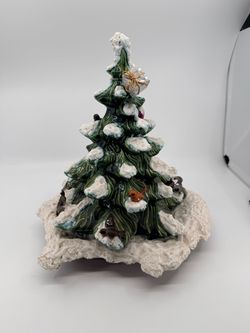 Christmas ceramic tree