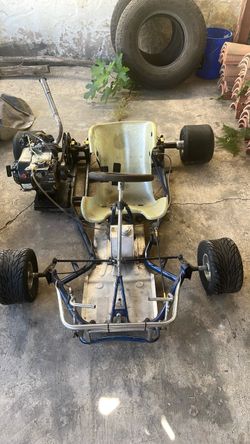 Gas-Powered Go-Kart with Engine