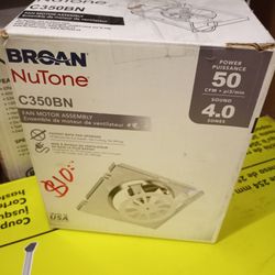 BROAN NUTONE FAN MOTOR ESSEMBLY