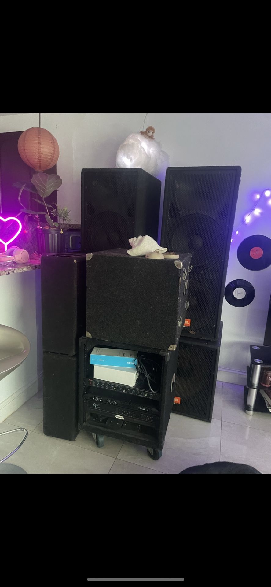 FULL JBL PROFESSIONAL CLUB SOUND SYSTEM